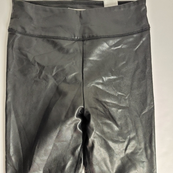 Abercrombie and fitch Faux Leather Leggings Pants Medium Black - Picture 3 of 6